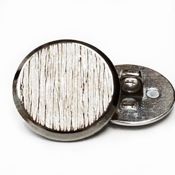 250392-Silver Blazer Button - 3 Sizes