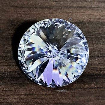 4006 Rivoli Shape Crystal Rhinestone Button, 18mm 