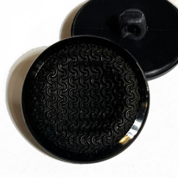 NV-6111 -  Black Fashion Button, 1-1/8" 