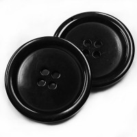 14mm 50 black buttons Offer