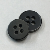 BC-01-D 4-Hole Black Stay Button, Priced by the Dozen