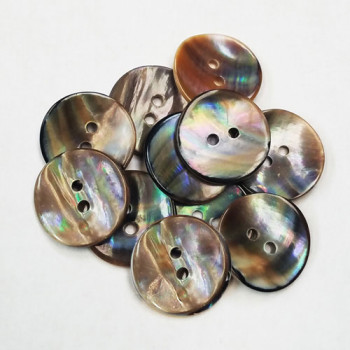 BLM-111G - 13/16 inch, Light Brown Mussel Shell Button, in lots of 144 pcs BLM-111G - 13/16 inch, Light Brown Mussel Shell Button, in lots of 144 pcs