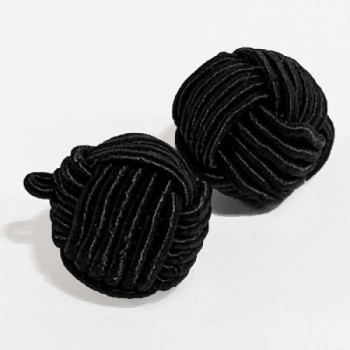 CK-11-Hand-Braided Knot Button  (14mm)