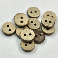 CO-6013-Small Coconut Button, 9mm - Priced by the Dozen 