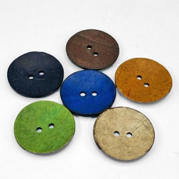 CO-7122 Large Coconut Button, 1-5/8" - 6 Colors CO-7122 Large Coconut Button, 1-5/8" - 6 Colors