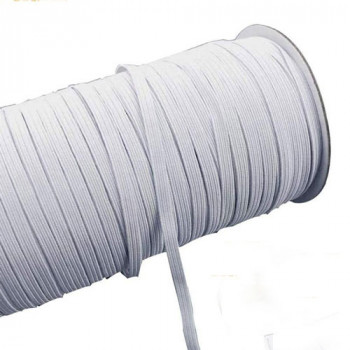 EL-1282 White, 1/4 Inch Knit Elastic — Sold in lengths of 12, 36, and 288 Yards
