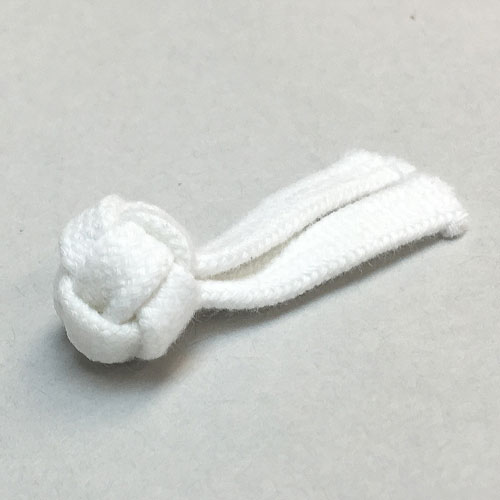 FCN100Fabric Knot Chef Coat Button
