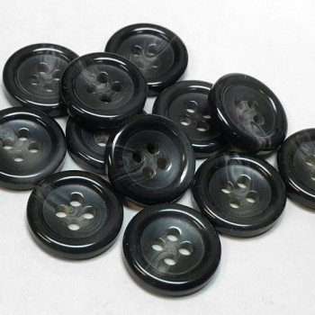 HN-106 - Dark Grey Pant Button, Priced per Dozen