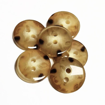 HN-117  Light Brown Pant Button, 5/8" - Priced per Dozen