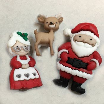 JJ-9499 Christmas Buttons JJ-9499 Christmas Buttons
