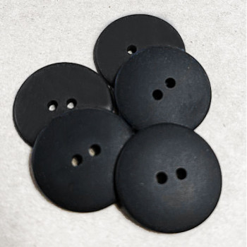KB-814BK Large Matte Black Button, 2 Sizes - Sold by the Dozen 