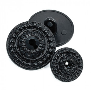 KMR-141 Matte Black with Jet Black Rhinestone, 3 Sizes KMR-141 Matte Black with Jet Black Rhinestone, 3 Sizes