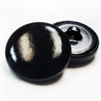 L-1045 Black Patent Leather Button - in 7 Sizes 
