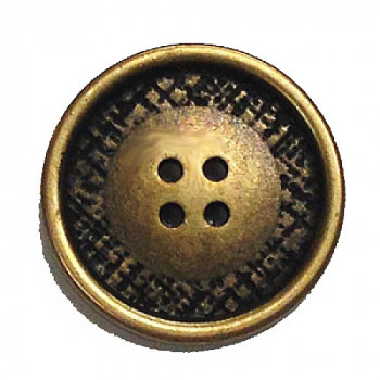 M-007-Metal Fashion Button, 1-1/8"