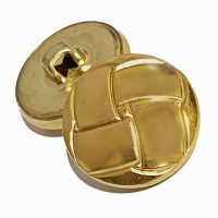M-1205 - Gold Braided  Button, 13/16"