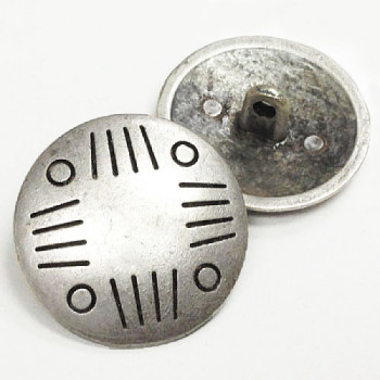 M-1240 - Southwestern Style Metal Button - in 5 Sizes