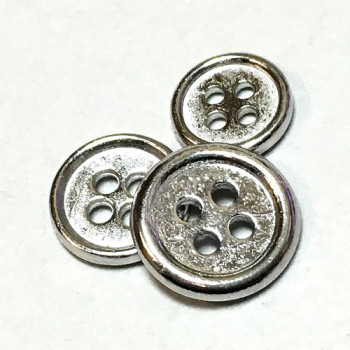 M-1257-D Metal Shirt Button, 3 Sizes - Priced Per Dozen