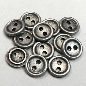 M-1272-D 2-Hole Metal Shirt Button, Priced per Dozen