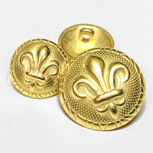M1880 Fleur de Lis Button 2 Sizes