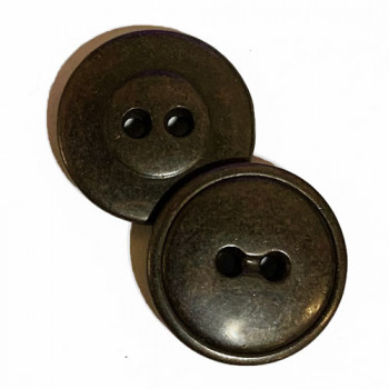 M-3986 - Metal 2-Hole Button, 13/16"