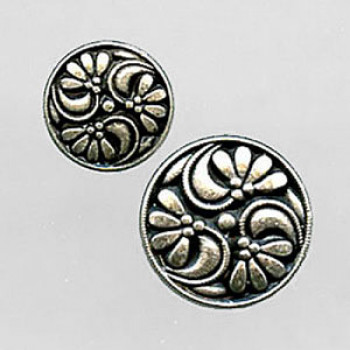M-4412-D Metal Fashion Button, Priced By the Dozen - 2 Sizes M-4412-D Metal Fashion Button, Priced By the Dozen - 2 Sizes