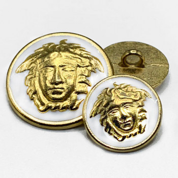 M-7919 GW Metal Button, 2 Sizes M-7919 GW Metal Button, 2 Sizes