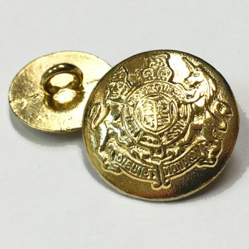 M-817 Gold Blazer and Shirt Button - 3 Sizes M-817 Gold Blazer and Shirt Button - 3 Sizes