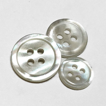 MPA-117 - Mother of Pearl Button - 5 Sizes MPA-117 - Mother of Pearl Button - 5 Sizes