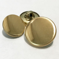 MTL-05 Gold Blazer and Coat Button - 3 Sizes