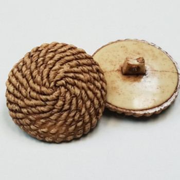 NV-105 - Rope Look Button, Sold by the Dozen NV-105 - Rope Look Button, Sold by the Dozen