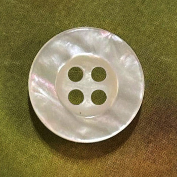 P-0398 Iridescent Button, 5/8" - Priced by the Dozen