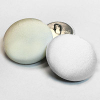 SA-1070 White or Ivory Satin Tuxedo and Formal Wear Button - 6 Sizes, Sold by the Dozen