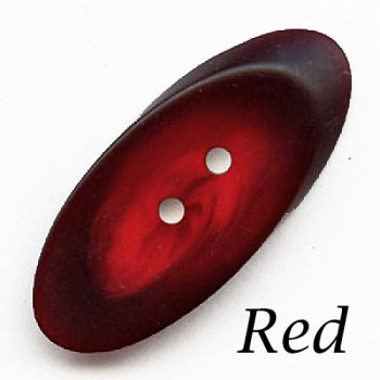 TGA-540-Oval Toggle Button, 1-1/4" - available in 7 Colors