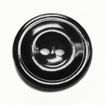 WB-1155 - Black Melamine Button, Priced by the Dozen or Gross 