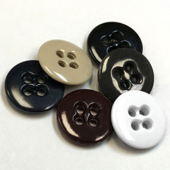 WBA-02 - Melamine Suspender Button - 6 Colors - Priced by the Dozen or Gross