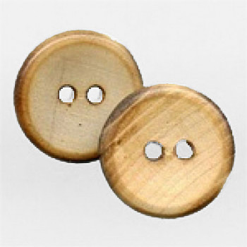 WD-22-Burnt Wood Button, Sold by the Dozen