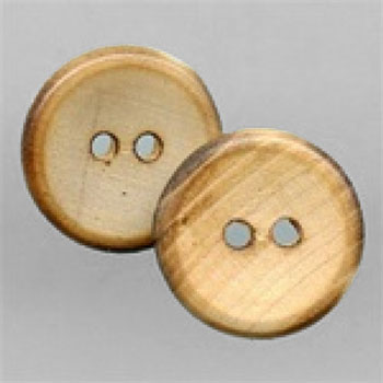 WD-22-Burnt Wood Button, Sold by the Dozen