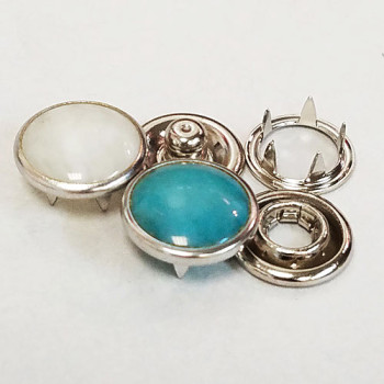 WSN -200 - 4-part Marbled Western Snap, 11.5mm - 2 Colors - Priced by the Dozen or Gross WSN -200 - 4-part Marbled Western Snap, 11.5mm - 2 Colors - Priced by the Dozen or Gross